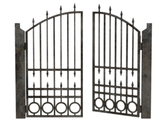 Jakie słupki do furtki panelowej?